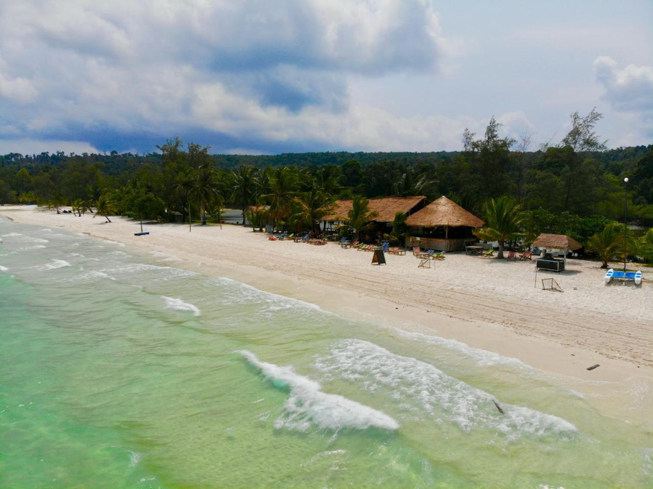 Sandbank Restaurant & Camping Koh Rong Kaoh Touch Экстерьер фото