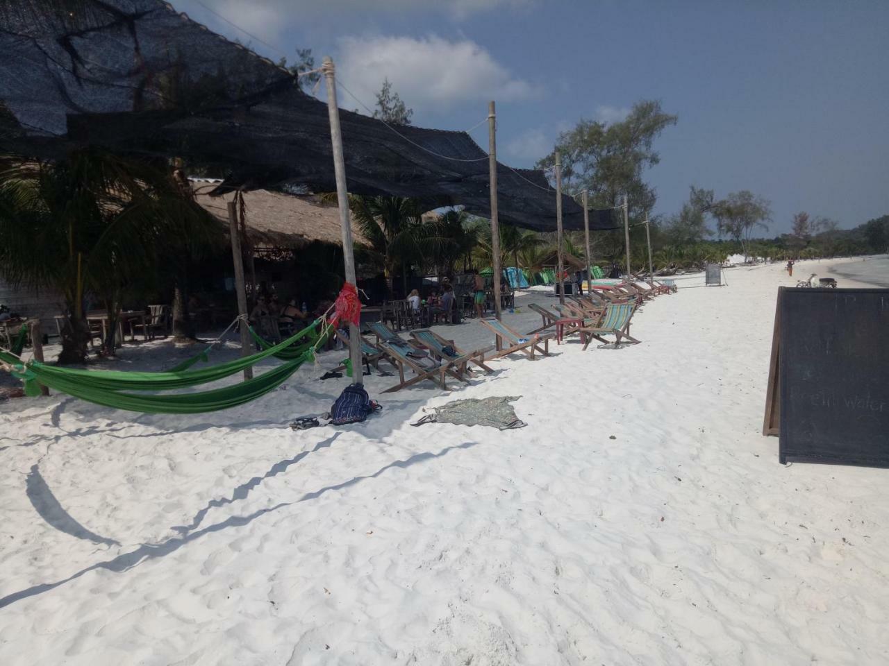 Sandbank Restaurant & Camping Koh Rong Kaoh Touch Экстерьер фото