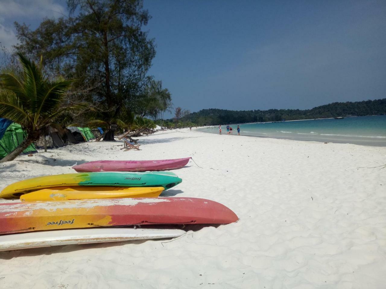 Sandbank Restaurant & Camping Koh Rong Kaoh Touch Экстерьер фото