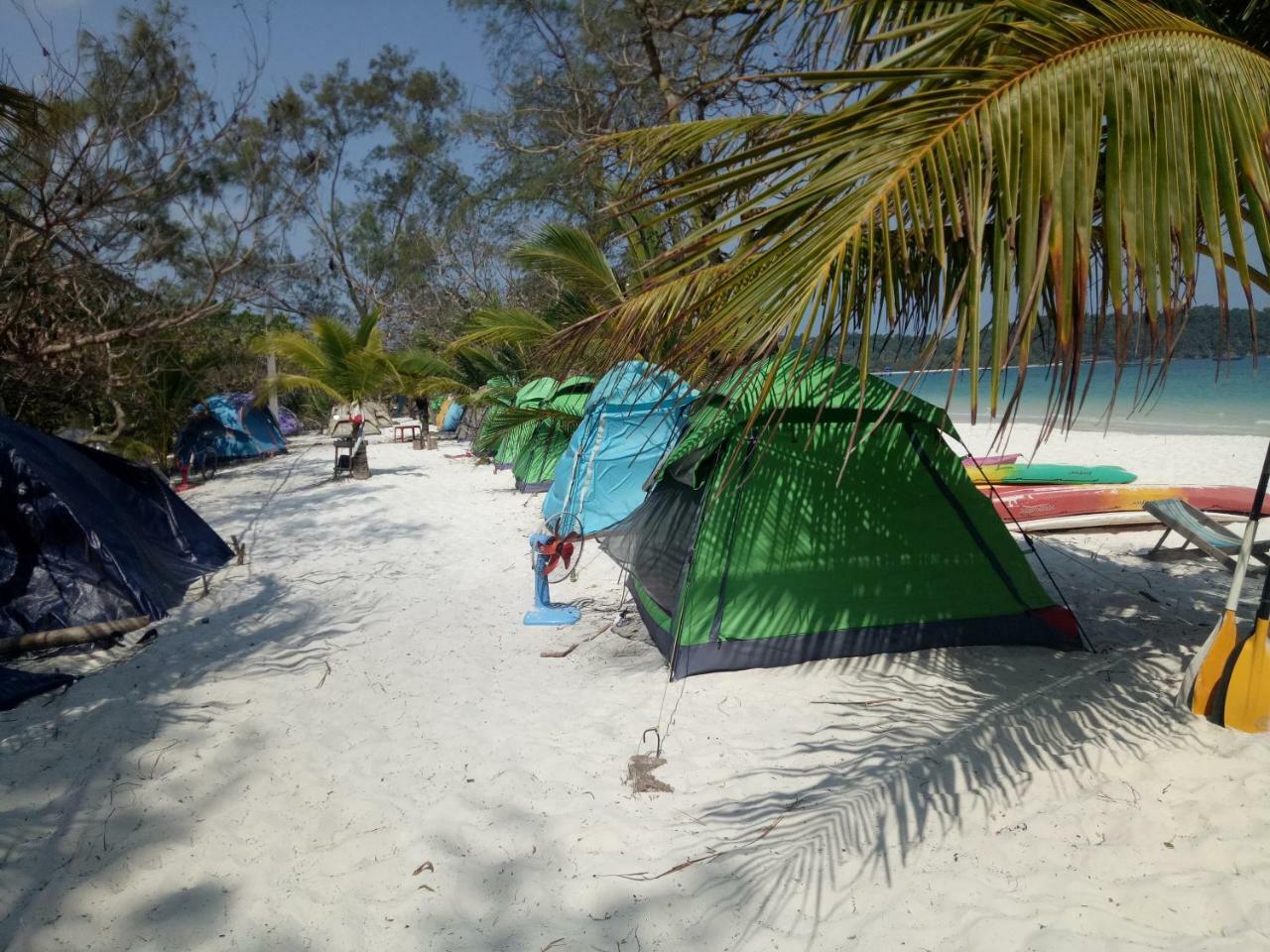 Sandbank Restaurant & Camping Koh Rong Kaoh Touch Экстерьер фото